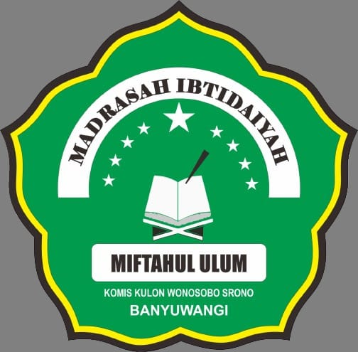 Gedung Madrasah Ibtidaiyah dengan suasana cerah dan hijau